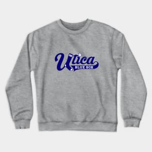 Vintage Utica Blue Sox Baseball 1944 Crewneck Sweatshirt